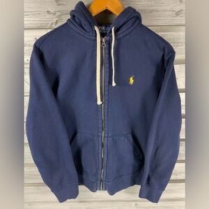 Blue polo Ralph Lauren zip up